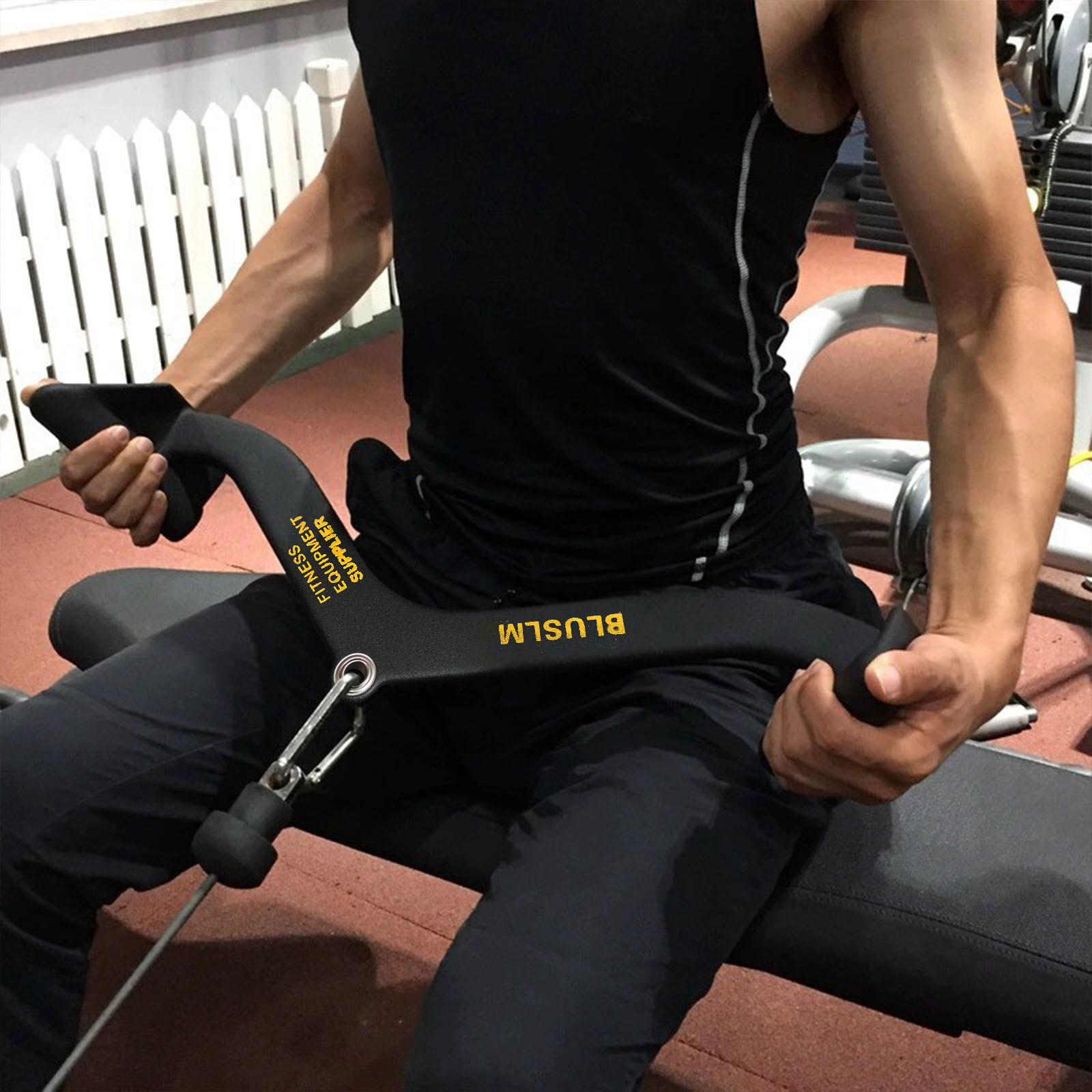 Home Gym Cable - Poignée de traction pour entraînement de
