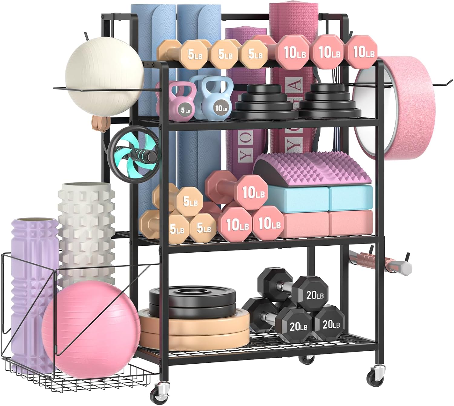 Home Gym Gym - Rangement pour salle de sport à
