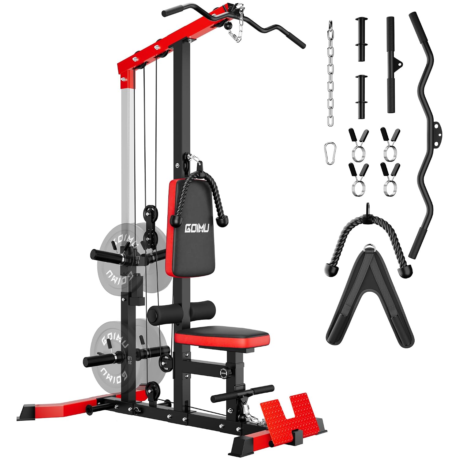 Home Gym Lat Pulldown - Machine à câbles pour triceps et