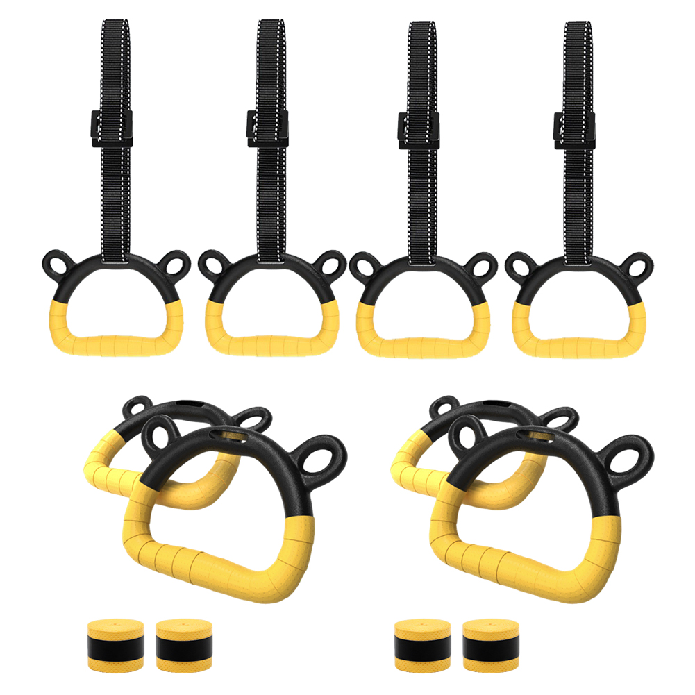 Home Gym Needs - Anneaux de gymnastique avec sangles réglables,