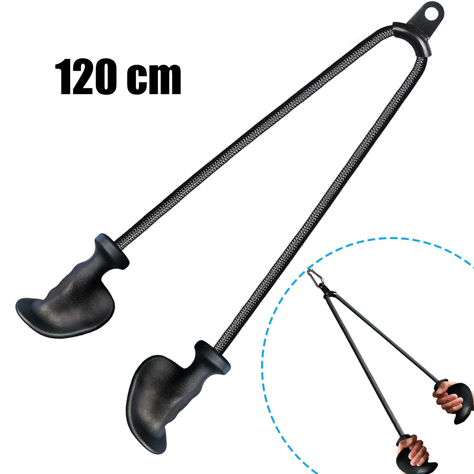 Lat Pulldown Cable - Corde ergonomique pour triceps, facile à