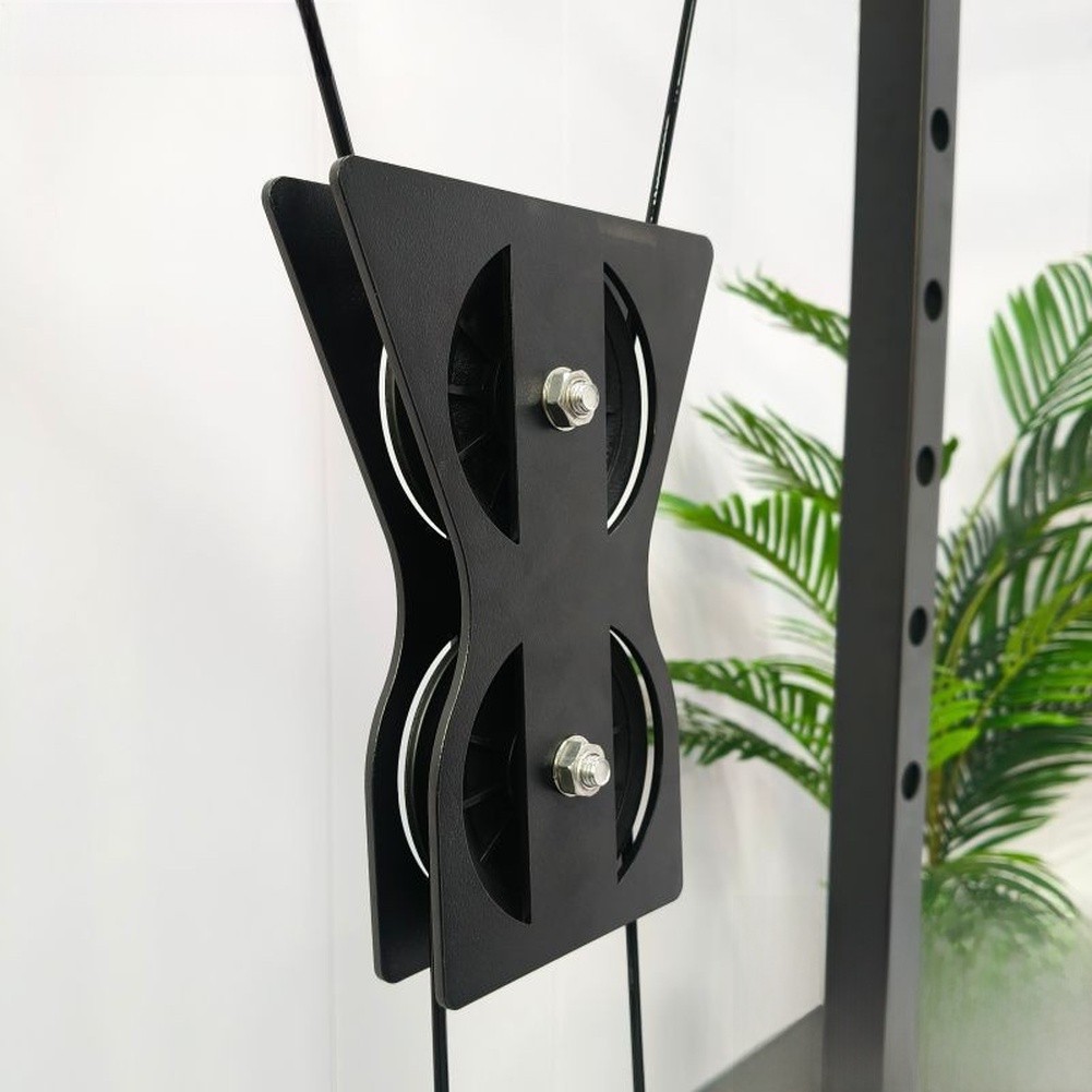Home Gym Lat Pulldown - Système de poulies doubles pour salle