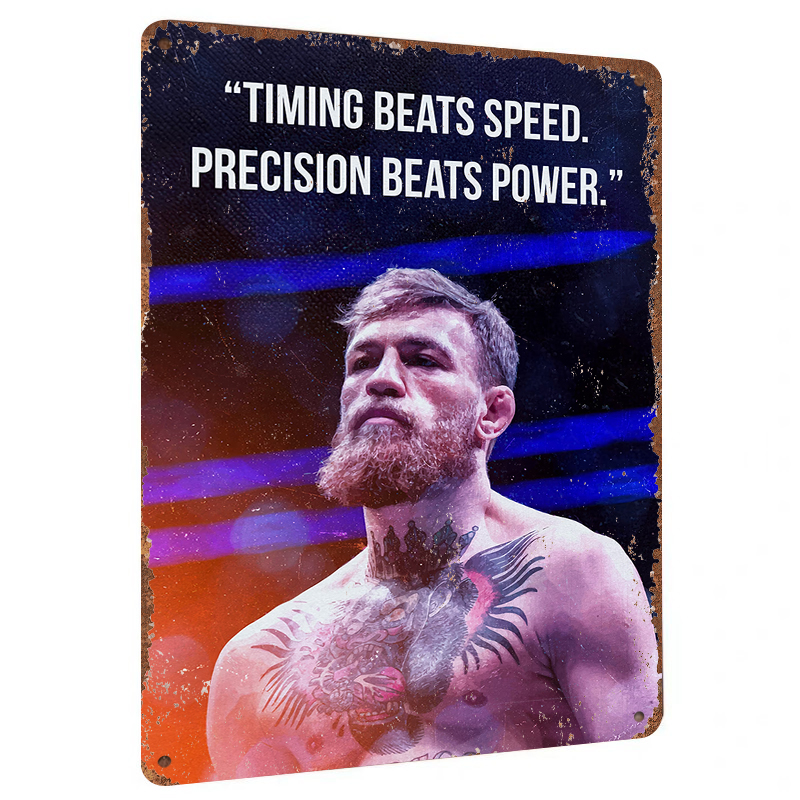 Home Gym Quotes - Citation de motivation Conor McGregor, Art
