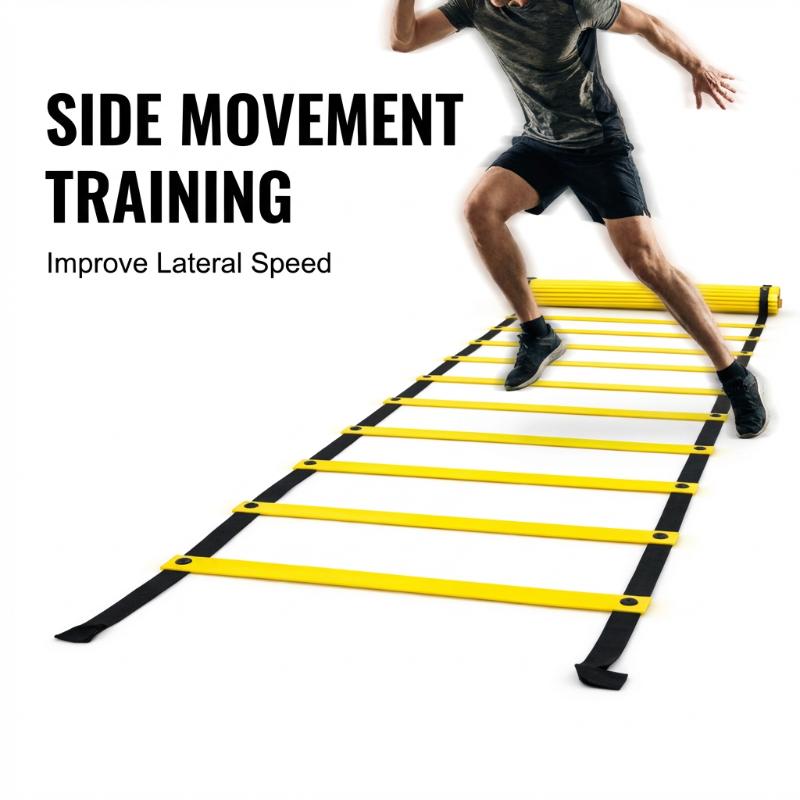 Agility Ladder Speed - Échelles d'agilité robustes avec sangles en