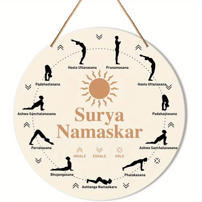 Home Gym Zen - Décoration murale pour salle de yoga,