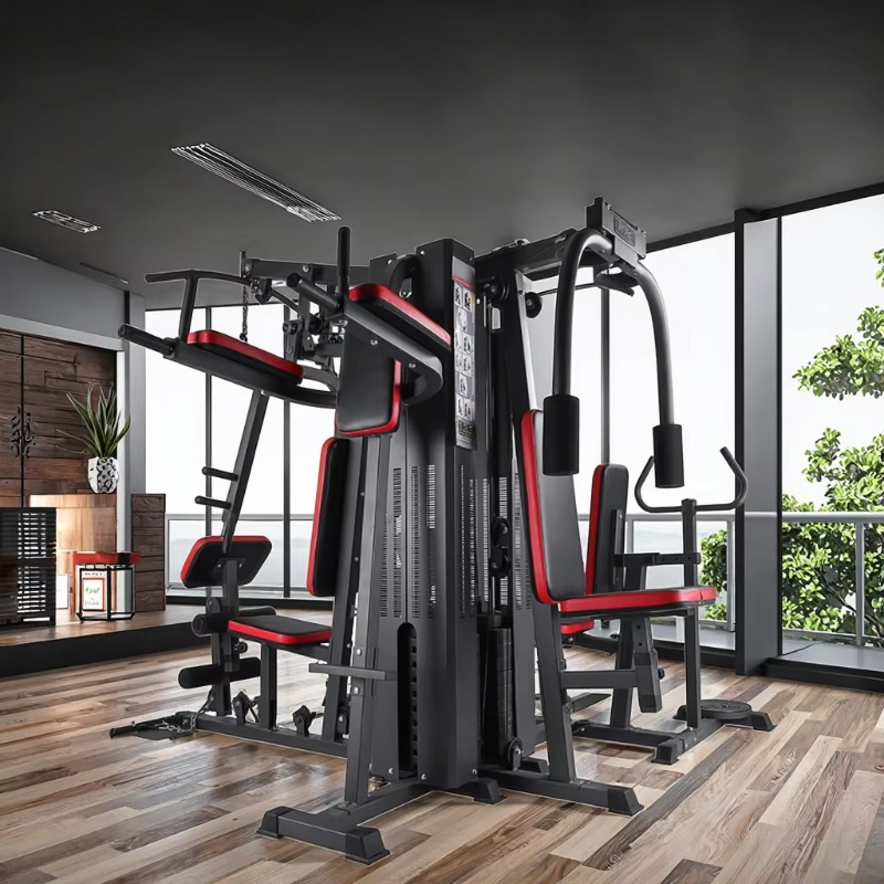 Home Gym Cable - Équipement de fitness multifonctionnel intégré pour