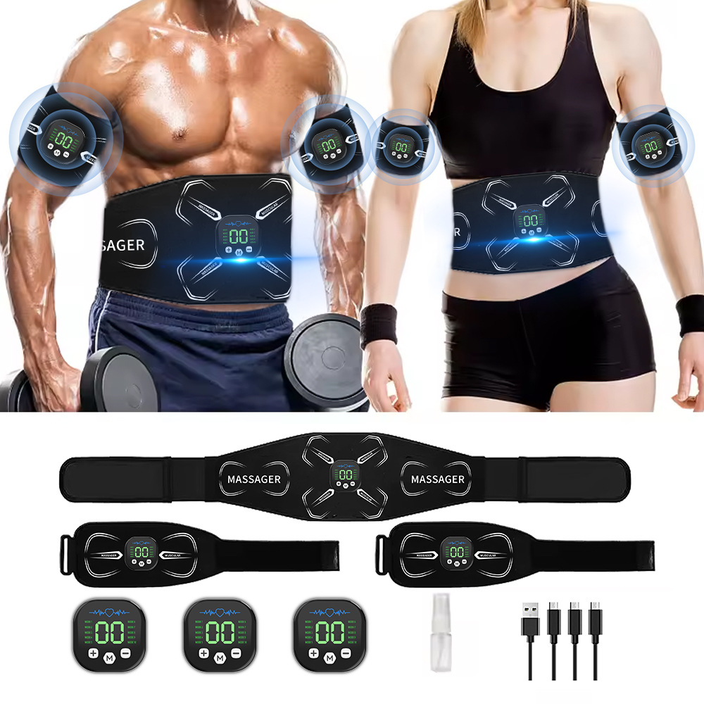Home Gym Garage - Stimulateur Musculaire EMS, Entraîneur Abdominal, Tonificateur