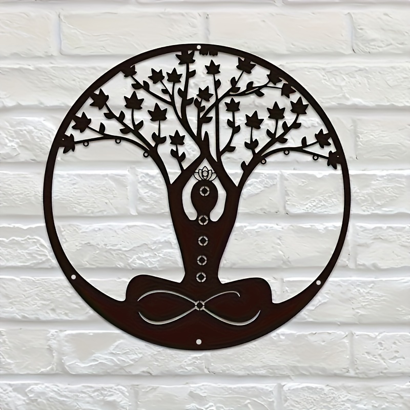 Home Gym Zen - Décoration murale en métal pour la
