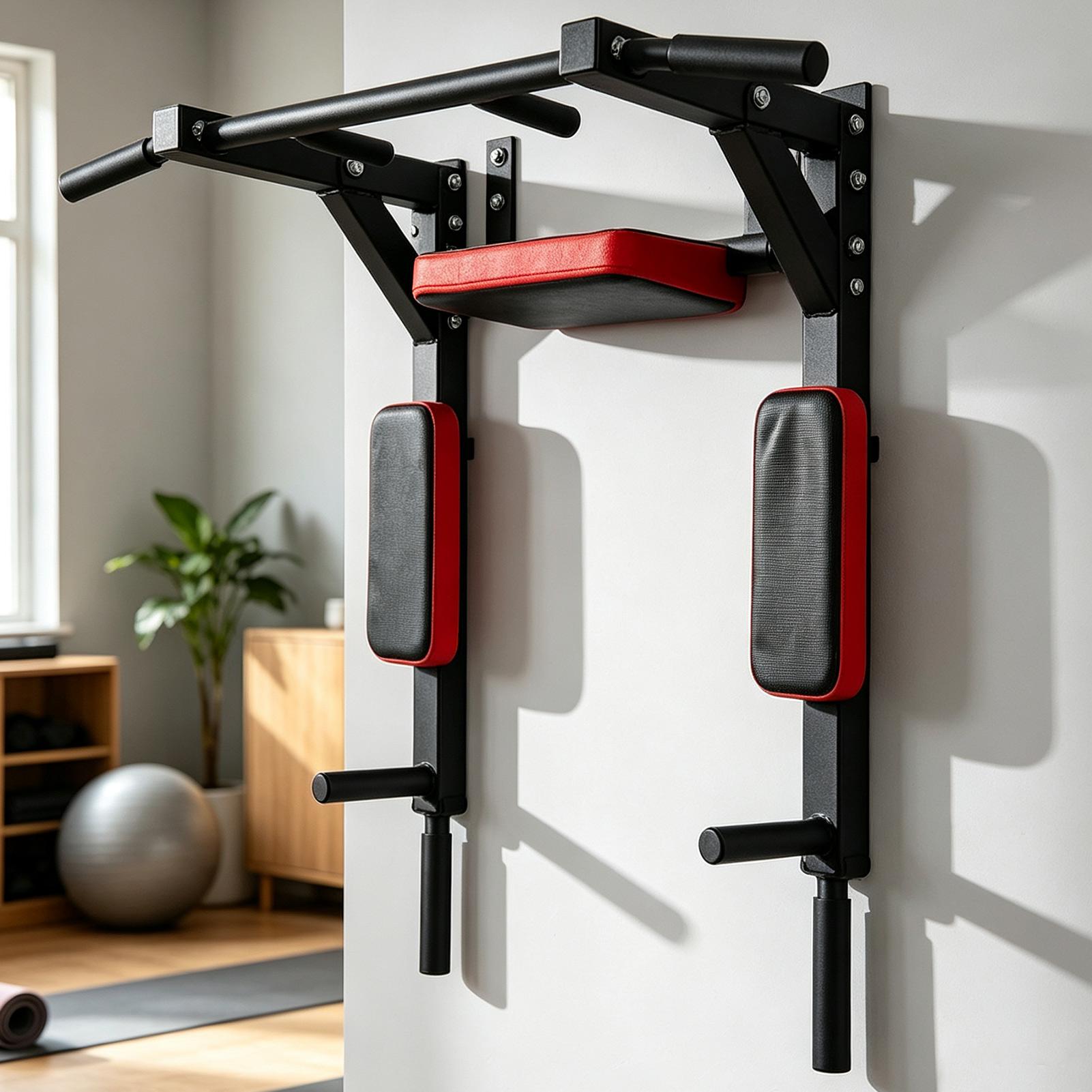 Home Gym Pull Up - Barre de traction murale multifonctionnelle avec