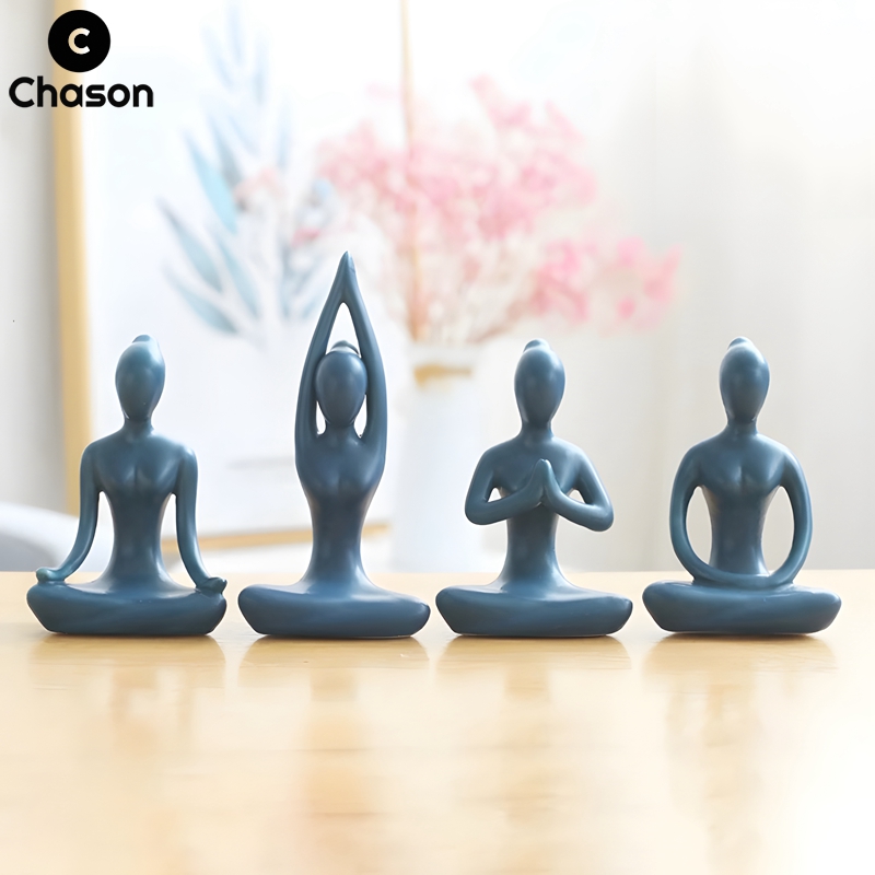 Poses de yoga abstraites du Ve - Home Gym Zen avis et prix