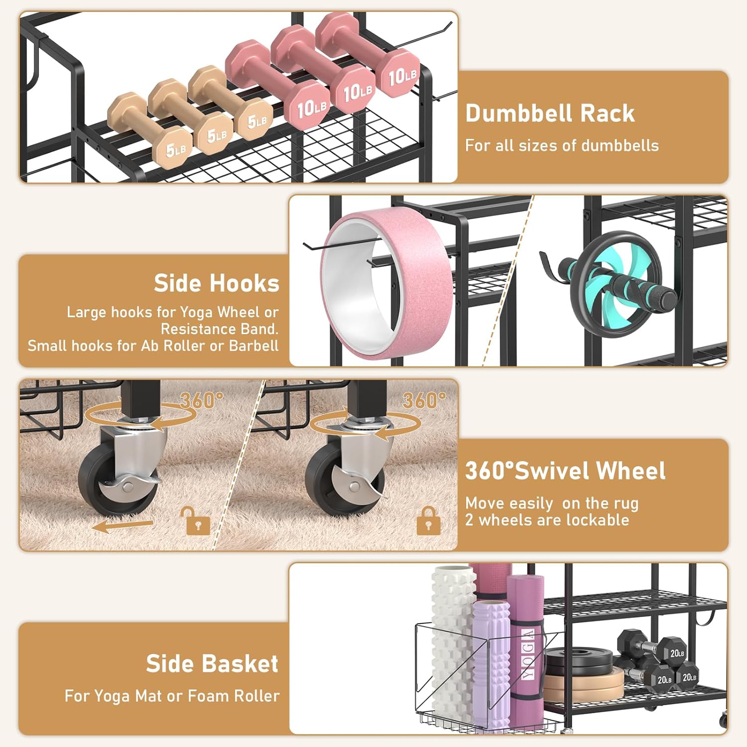 Rangement pour salle de sport  - Home Gym Gym avis et prix