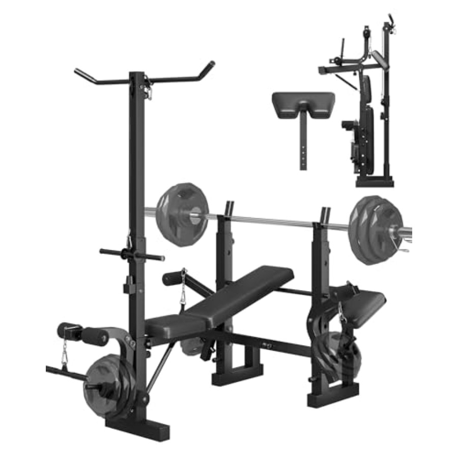 Banc de musculation pliable 8- - Home Gym Lat Pulldown avis et prix