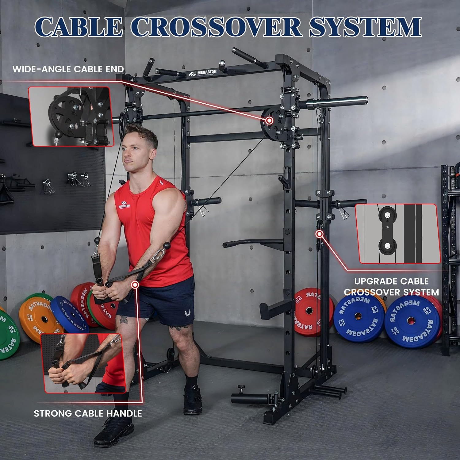 Smith Machine, Rack de Squat R - Home Gym One Machine avis et prix