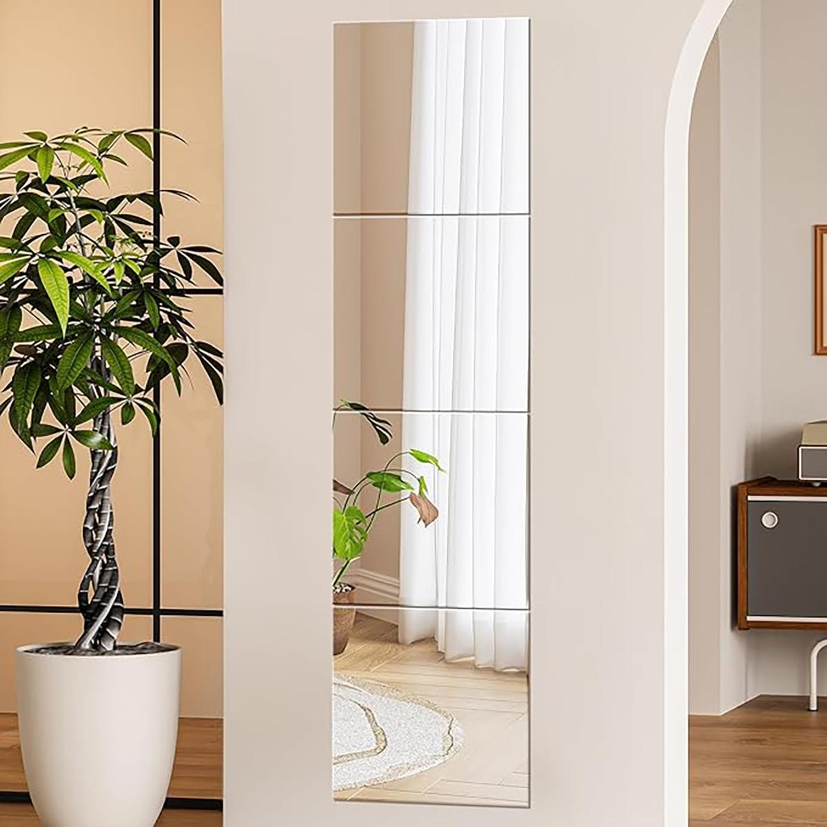 4 autocollants muraux en miroi - Home Gym Needs avis et prix