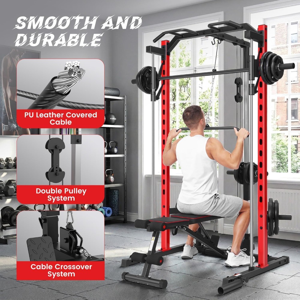 Station de musculation tout-en - Home Gym Smith avis et prix