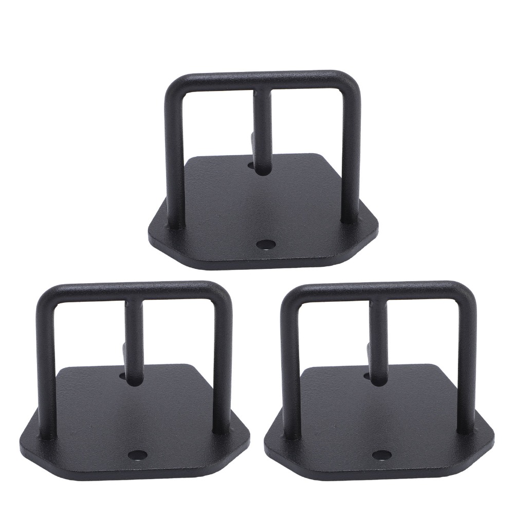 Lot de 3 Ancrages Muraux Noirs - Home Gym Gym avis et prix