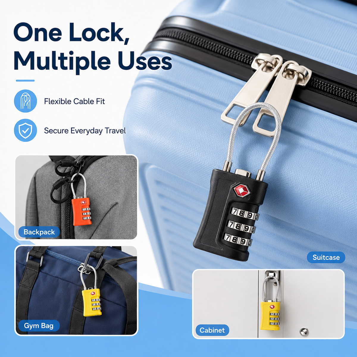 Cadenas à câble à combinaison  - Home Gym Cable avis et prix