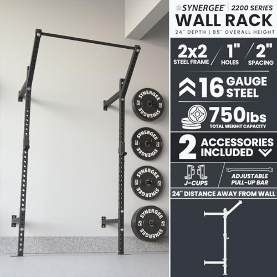 Rack de squat mural pour usage - Home Gym Pull Up avis et prix