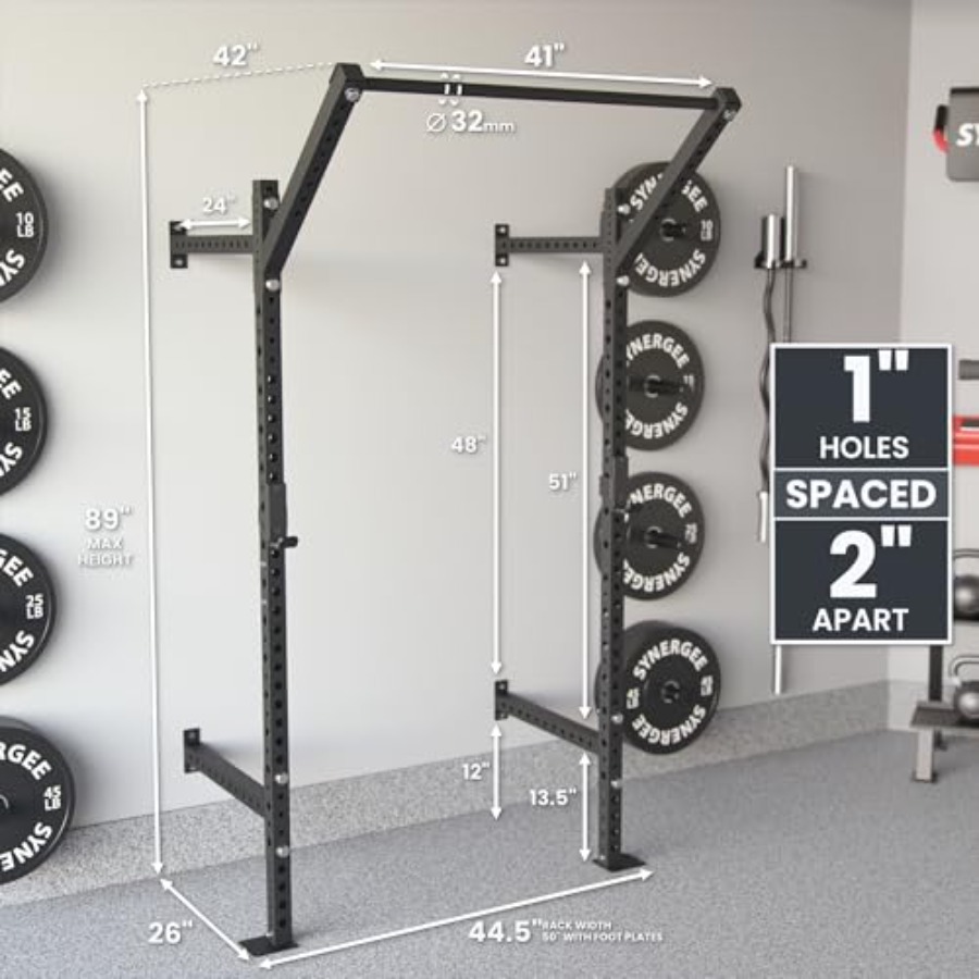 Rack de squat mural pour usage - Home Gym Pull Up avis et prix