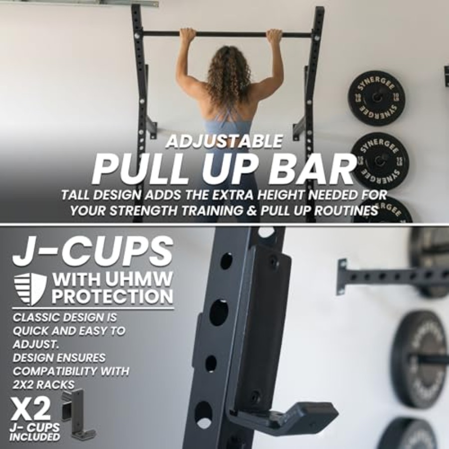 Rack de squat mural pour usage - Home Gym Pull Up avis et prix
