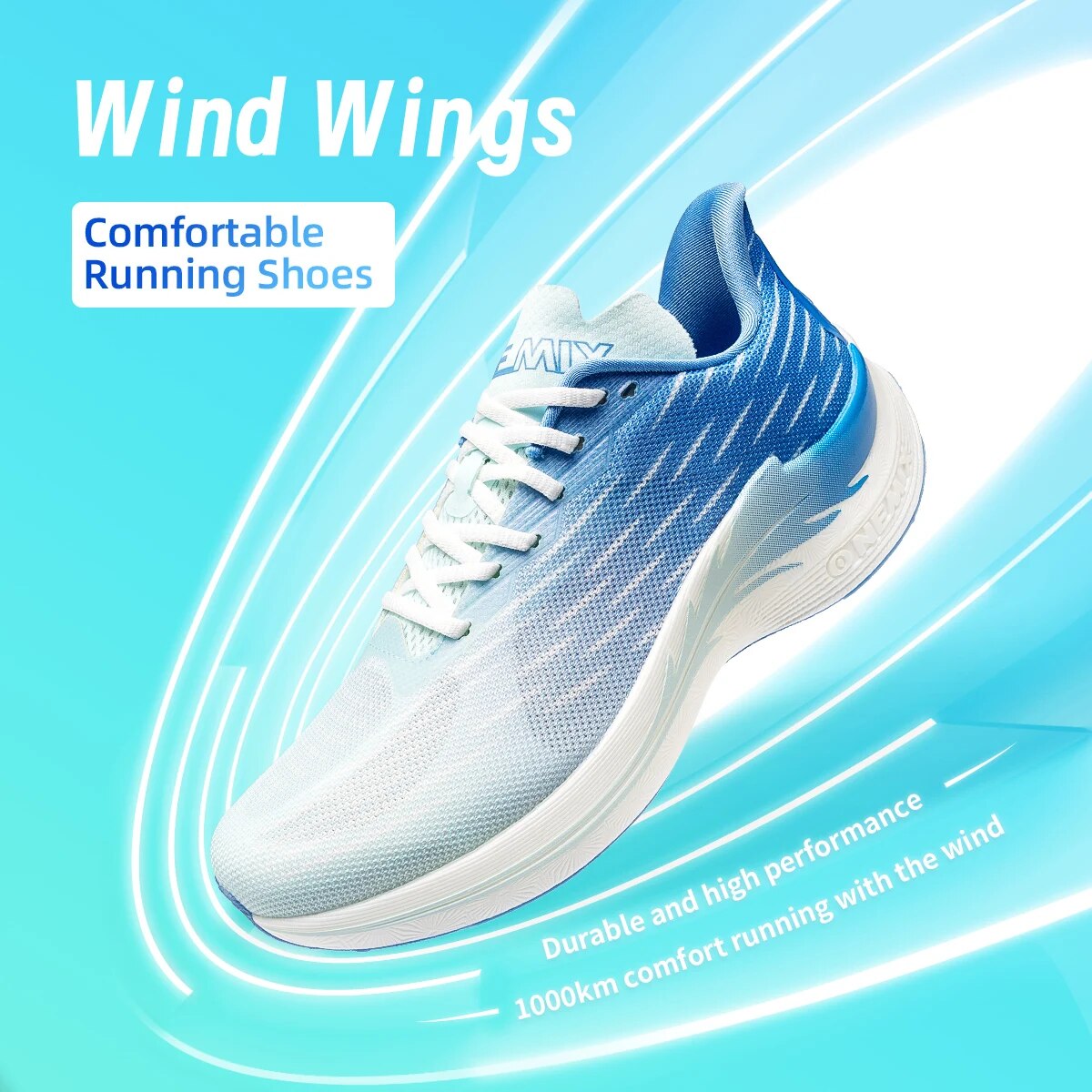Onemix-Chaussures de course lé - Speed Parachute Sprint avis et prix