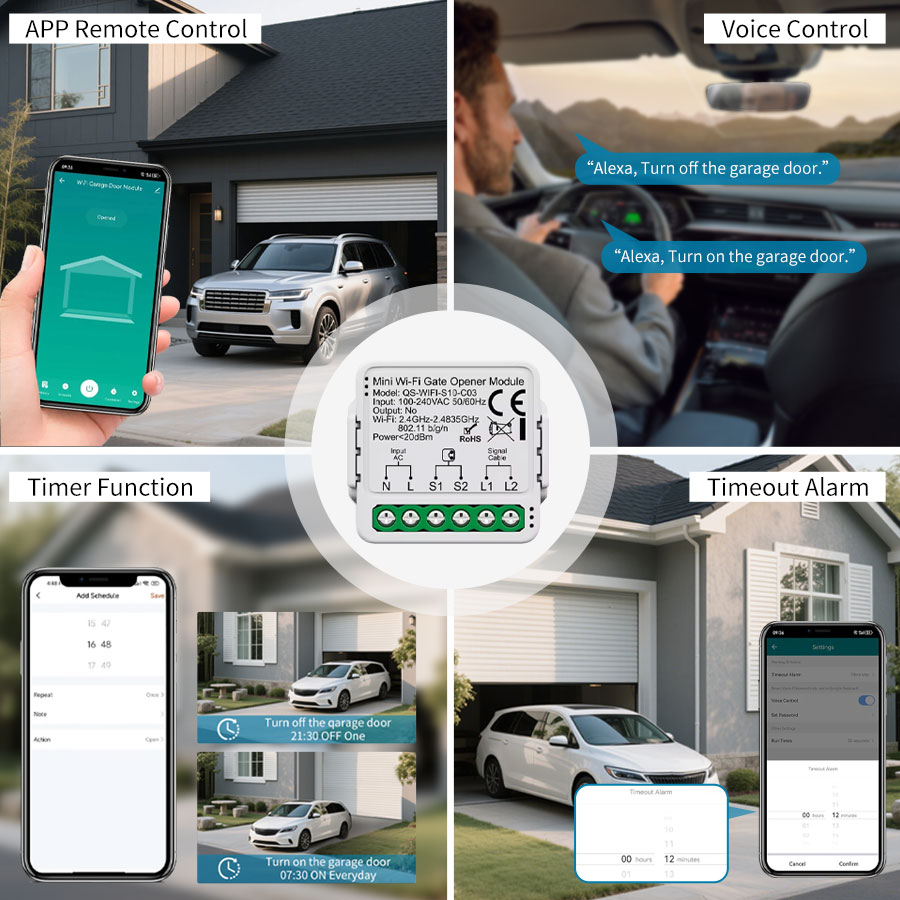 Module de commande d'ouvre-por - Home Gym Garage avis et prix