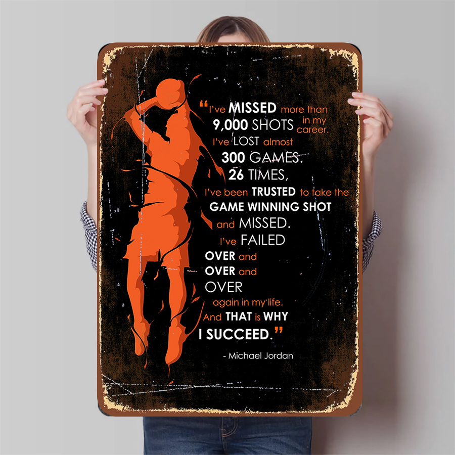 Michael Jordan citation inspir - Home Gym Quotes avis et prix