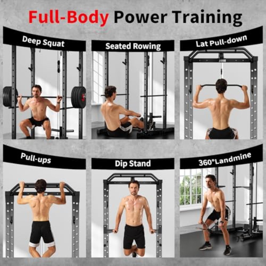 Rack de musculation multifonct - Home Gym Lat Pulldown avis et prix