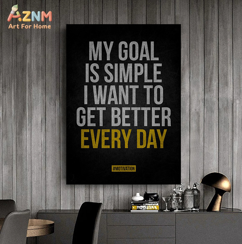 AZNM – toile décorative avec c - Home Gym Quotes avis et prix