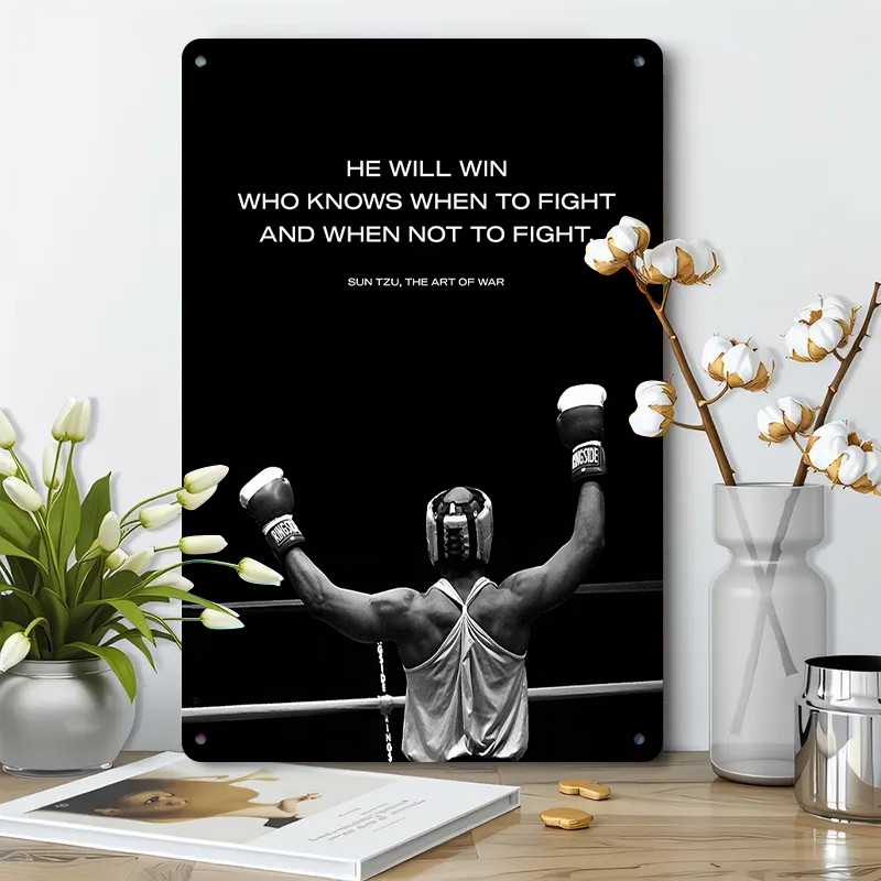Sun Tzu – affiche murale en mé - Home Gym Quotes avis et prix