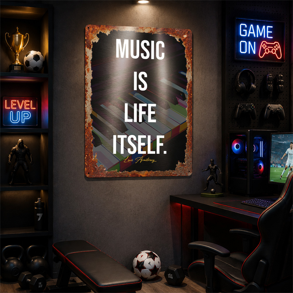 Plaque murale en métal avec ci - Home Gym Quotes avis et prix