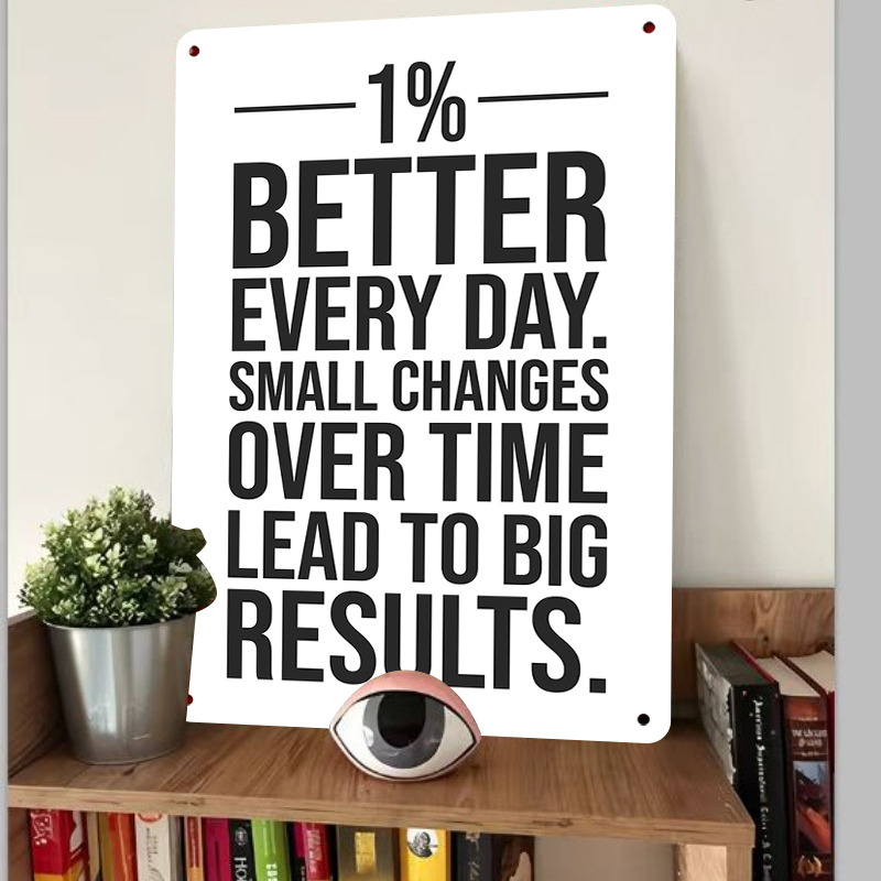 Art mural en métal de motivati - Home Gym Quotes avis et prix