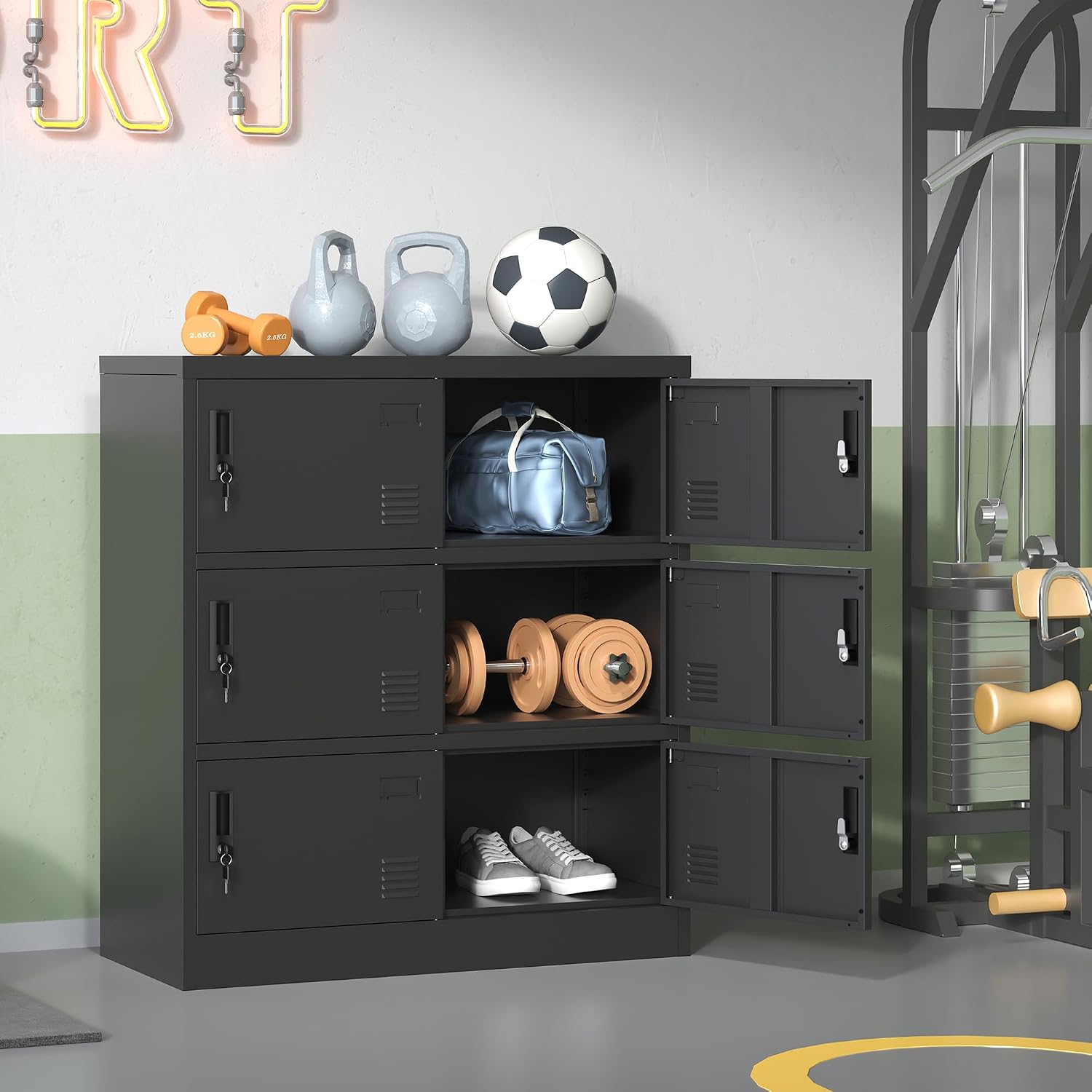 Casier métallique pour employé - Home Gym Garage avis et prix