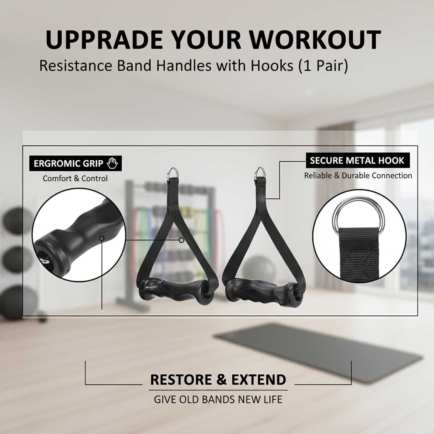 1 Paire de poignées ergonomiqu - Lat Pulldown Cable avis et prix