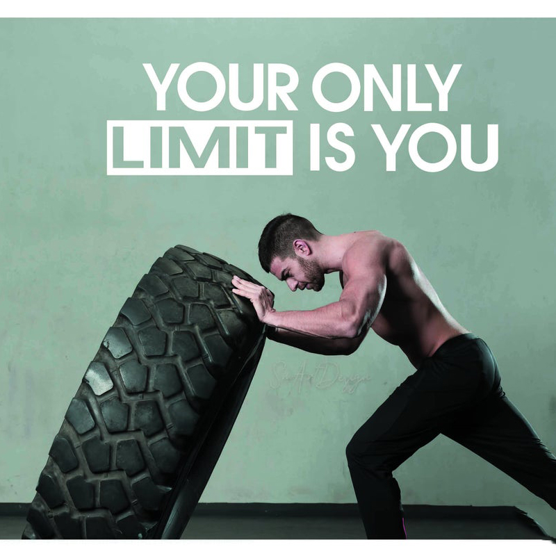 Autocollant mural pour salle d - Home Gym Quotes avis et prix