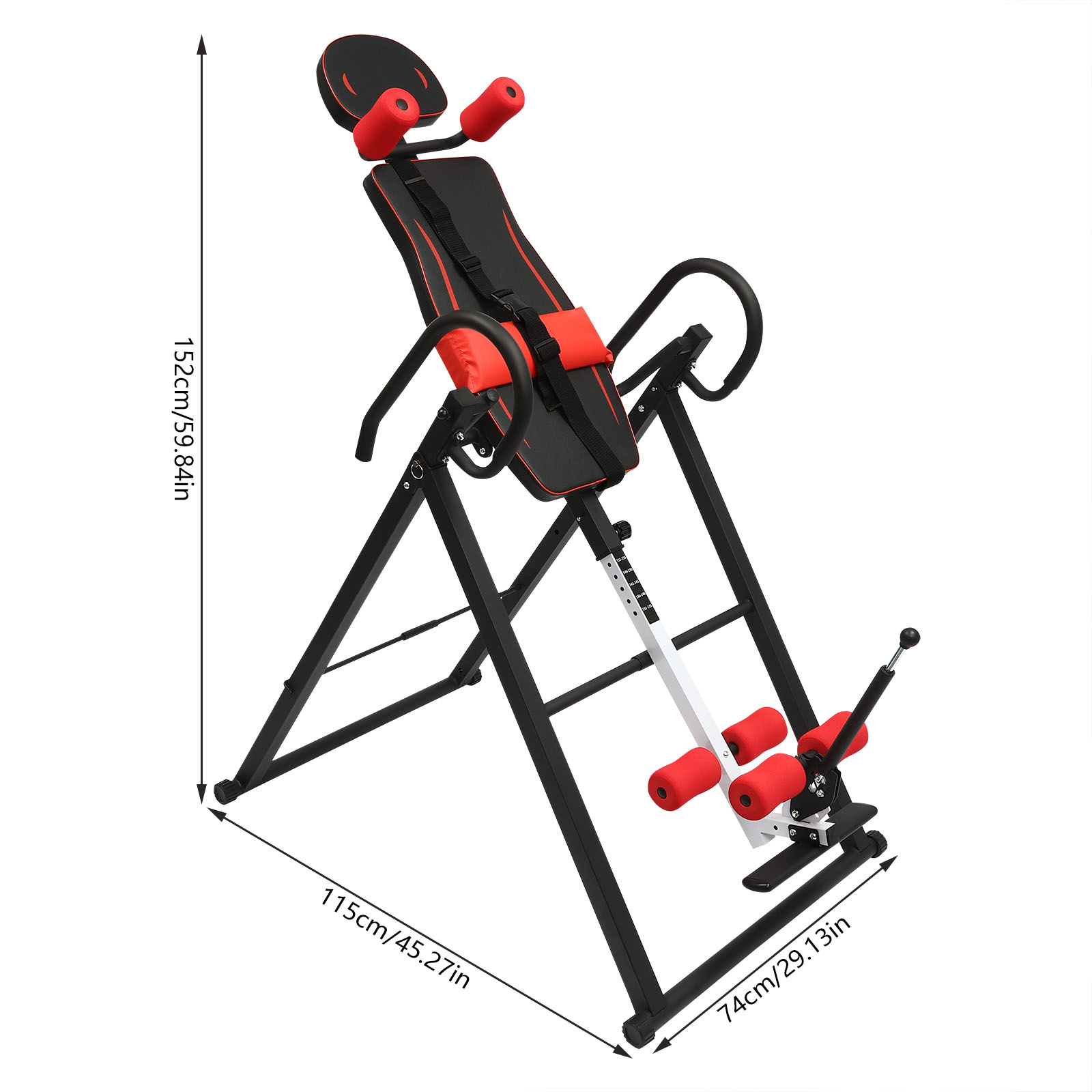 Table d'inversion noire/rouge/ - Home Gym Needs avis et prix