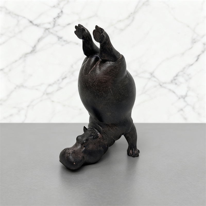 Figurine de Yoga hippopotame e - Home Gym Zen avis et prix